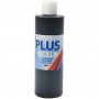 Plus Color Acrylverf, zwart, 250 ml/ 1 fles
