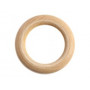 Houten ring Rond 40 mm - 1 stuk