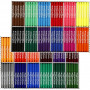 Colortime stiften, diverse kleuren, lijndikte 5 mm, 576 stuk/ 1 doos