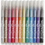 Colortime glittermarker, lijndikte: 4,2 mm, ass. kleuren, 12st.
