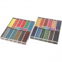 Kleurpotloden, diverse kleuren, vulling 4+5 mm, 288 stuk/ 1 doos