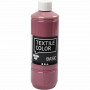 Textielkleur, donkerroze, 500 ml/ 1 fles