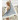 Mer Bleue by DROPS Design - Breipatroon omslagdoek met golfpatroon 166x75cm