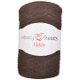 Infinity Hearts Ribbon Textielgaren 10 Donkerbruin