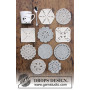 Bright Side Coasters by DROPS Design - Haakpatroon onderzetters 10-12cm