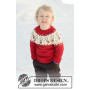Little Red Nose by DROPS Design - Breipatroon trui - maat 12 maanden - 12 jaar