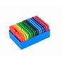 KnitPro Regenboog Breiblokkers 2 Maten - 20 stuks