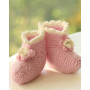 Princess Boots by DROPS Design - Haakpatroon babysloffen - maat 1/3 maanden - 3/4 jaar