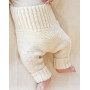 Smarty Pants by DROPS Design - Breipatroon babybroek in ribbelsteek - maat prematuur - 3/4 jaar