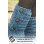 One Step Ahead by DROPS Design - Breipatroon sloffen - maat 35/37 - 40/42