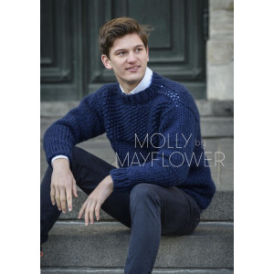PelleSweater Molly by Mayflower - Breipatroon trui - maat S - XXL