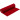 Hobbyvilt, B: 45 cm, dikte 1,5 mm, gl. rood, 5m, 180-200 g/m2