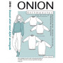ONION Patroon 5046 Sweat-Shirt met diep armsgat Maat. XS-XL