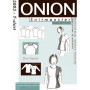 ONION Pattern 5003 T-shirt met aangehechte &amp; Raglan mouwen Maat XS-L. XS-L