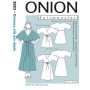 ONION Pattern 2083 Kimono Wrap Dress Maat. XS-XL