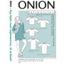 ONION Pattern 2066 Top/Dress met Raglanmouwen Maat. XS-XL