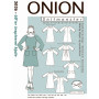 ONION Patroon 2036 60's Inspired Dress Maat 34-48