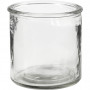 Kaarsglas, H: 7,8 cm, diam. 7,8 cm, 6 stuks.