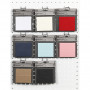 Naamkaarten, diverse kleuren, afm 9x4 cm, 220 gr, 8x10 doos/ 1 doos