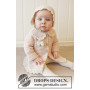Little Lady Rose by DROPS Design - Haakpatroon babyvest - maat 0/1 maand - 3/4 jaar