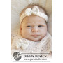 Baby Butterfly by DROPS Design - Haakpatroon hoofdband voor baby's - maat 0/1 maand - 3/4 jaar
