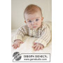 Little Darcy by DROPS Design - Breipatroon babyvest - maat 0/1 maand - 3/4 jaar