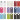 Manilla-labels, diverse kleuren, afm 6x3 cm, 250 gr, 30x10 stuk/ 1 doos