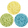 Pearl Clay®, lichtblauw, lichtgroen, lichtgeel, 1 set, 3x25+38 g