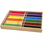 Kleurpotloden, diverse kleuren, vulling 5 mm, JUMBO, 144 stuk/ 1 doos
