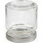 Jam glas , H: 6,5 cm, diam. 5,7 cm, transparant, 12st, 100 ml
