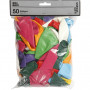 Ballonnen, diverse kleuren, d 43 cm, 50 stuk/ 1 doos