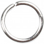 O-ring, dikte 0,7 mm, binnendiameter 4 mm, verzilverd, 500 stuks, buitendiameter 5,4 mm