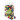 Houten kralen, diverse kleuren, 175 gr, d 8+10+12 mm, gatgrootte 2-2,5 mm, 400 ml/ 1 emmer