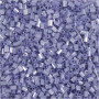 Rocai kralen, transparant paars, 2-geslepen, diam. 1,7 mm, maat 15/0 , gatgrootte 0,5 mm, 500 g/ 1 ps.