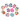 Infinity Hearts Knopen Houten Uilen Ass. kleuren 21x17 mm - 50 stuks
