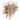 Oneindige Hartjes Frans Oorhaakjes Metaal 6 ass. Kleuren 20x22mm - 60 stuks