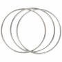 Infinity Harten Metalen Ring Zilver Ø10cm - 3 stuks.