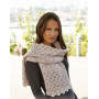 Soft Magnolia by DROPS Design - Breipatroon sjaal 175x35cm