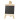 Mini Schildersezel Hout met Zwart Canvas 12x18cm