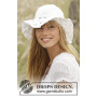 Country Girl by DROPS Design - Haakpatroon hoed 54/56 - 58/60cm
