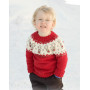 Little Red Nose by DROPS Design - Breipatroon trui - maat 12 maanden - 12 jaar