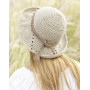 My Girl by DROPS Design - Haakpatroon hoed met kantpatroon 54/58cm