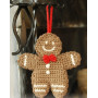 Gingy by DROPS Design - Haakpatroon gemberbrood mannetje 15x14cm - 2 stk