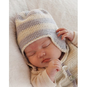 Heartthrob Hat by DROPS Design - Haakpatroon babymuts - maat 1/3 maanden - 3/4 jaar