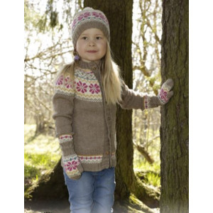Prairie Fairy by DROPS Design - Breipatroon vest met Scandinavisch patroon - maat 3/4 - 11/12 jaar
