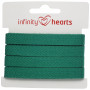 Infinity Hearts Plat Koord Katoen 10mm 04 Groen - 5m