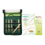 KnitPro Bamboo verwisselbare rondbreinaaldenset Bamboo 60-80-100 cm 3-5 mm 5 maten Starter Kit