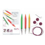 KnitPro Trendz Verwisselbare rondbreinaaldenset Acryl 60-80-100 cm 9-12 mm 3 maten Chunky