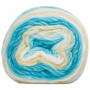 Infinity Hearts Anemone Garen 02 Blauw/Crème