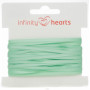 Infinity Hearts Satijn Lint Dubbelzijdig 3mm 530 Mint - 5m